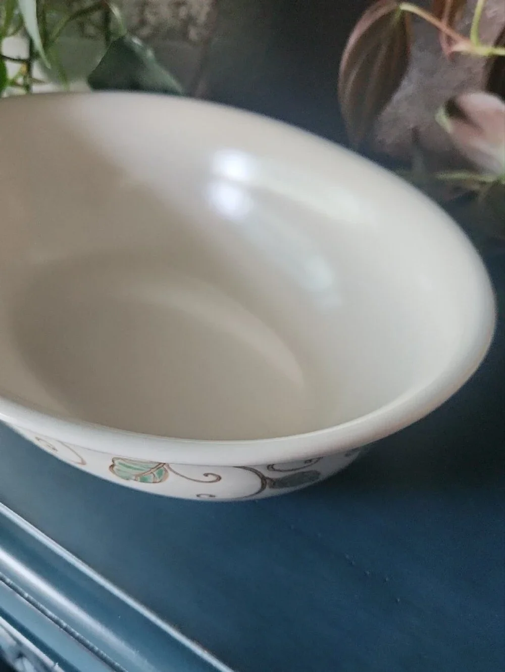 Pfaltzgraff Mission Flower Large Serving Bowl In Excellent Condition